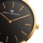 Gold and Black Watch Face | Bow London | Duo Mono X Gold